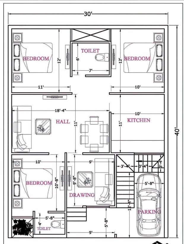 Floor Plan Design 3