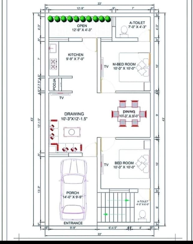 Floor Plan Design 4