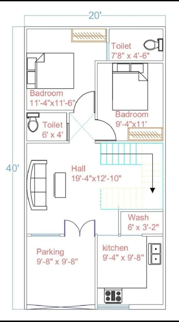 Floor Plan Design 6